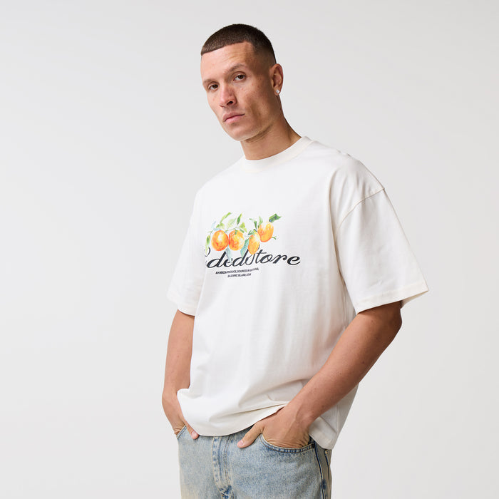 Citrus T-Shirt | Chalk