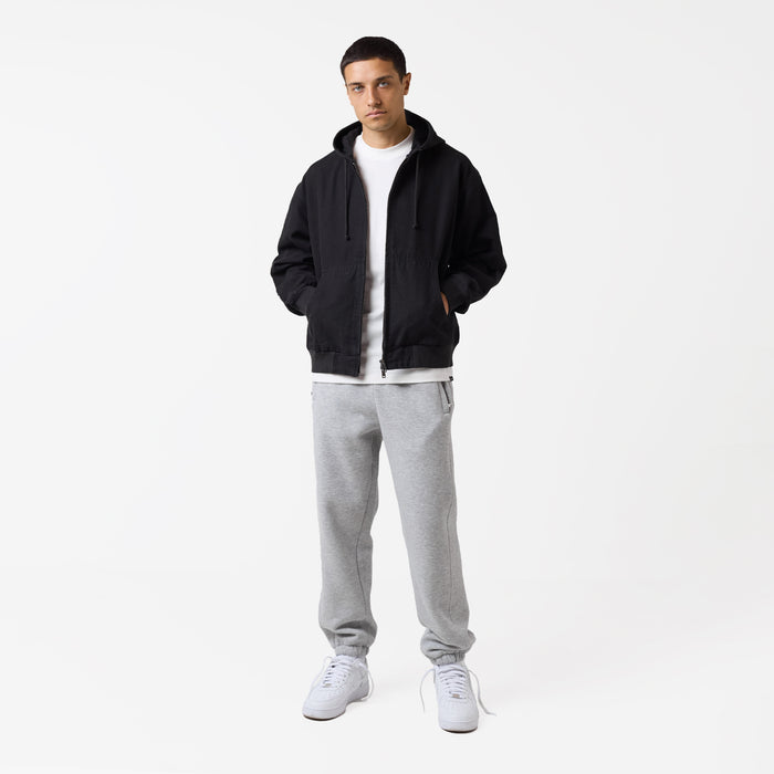 Core Canvas Jacket | Washed Black