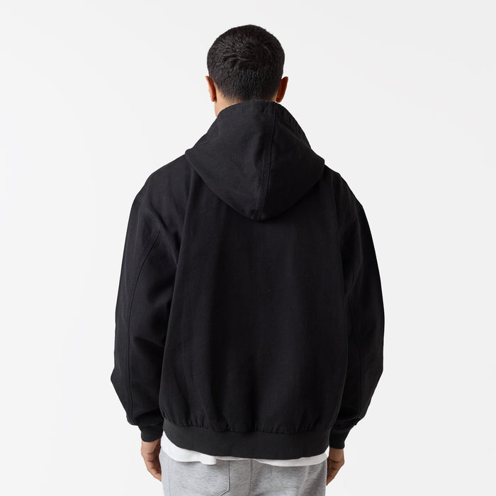 Core Canvas Jacket | Washed Black
