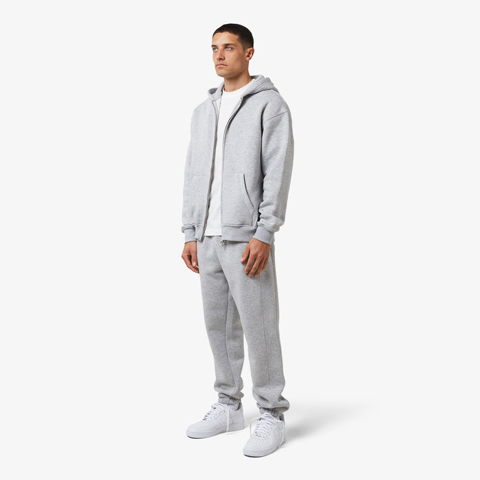 Cuffed Jogger | Grey Marl
