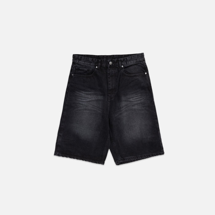 Denim Jorts | Washed Black