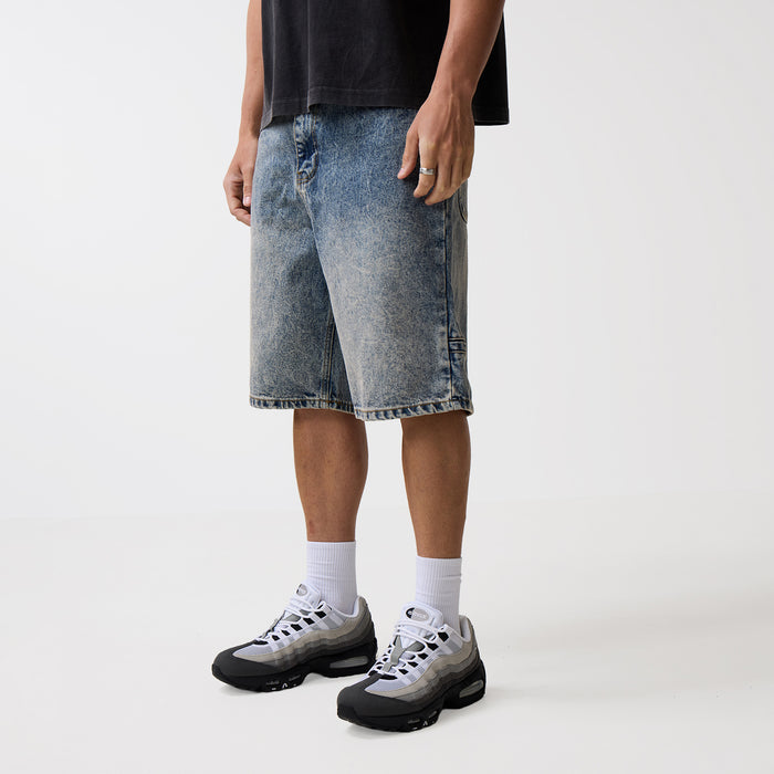 Denim Jorts | Washed Blue
