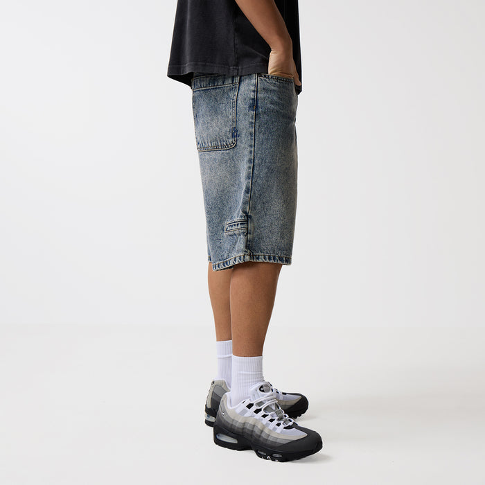 Denim Jorts | Washed Blue