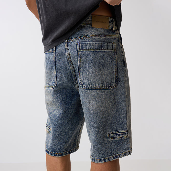 Denim Jorts | Washed Blue