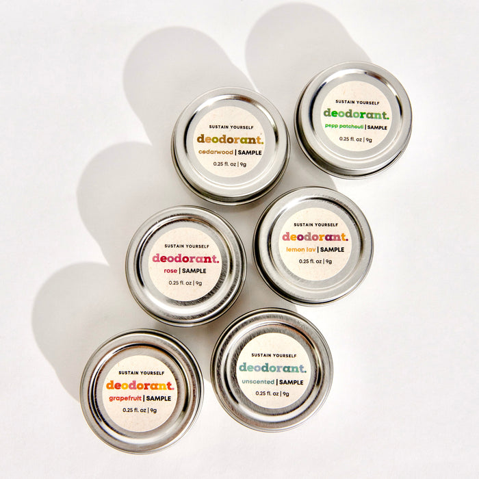 Deodorant Cream Sample Pack