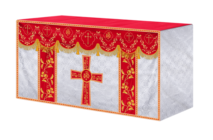 Damask / PAX / White - Red
