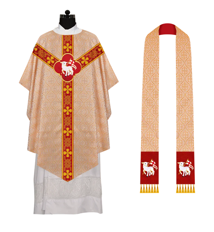 DESIGNER ORPHREY / LAMB / GOLD
