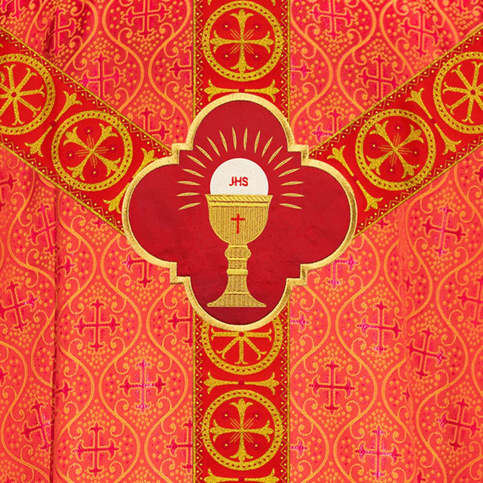 Exquisite Pugin chasuble with Orphrey