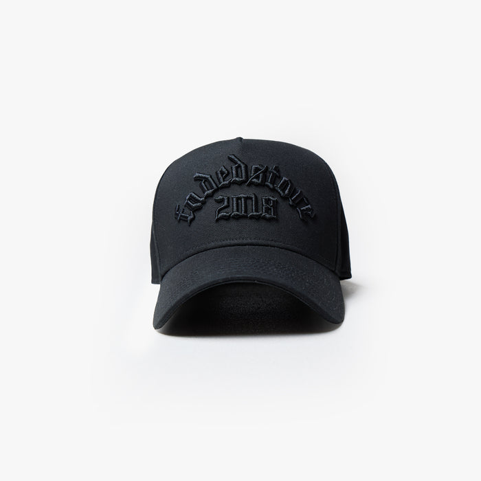 Faded Gothic Cap | Black