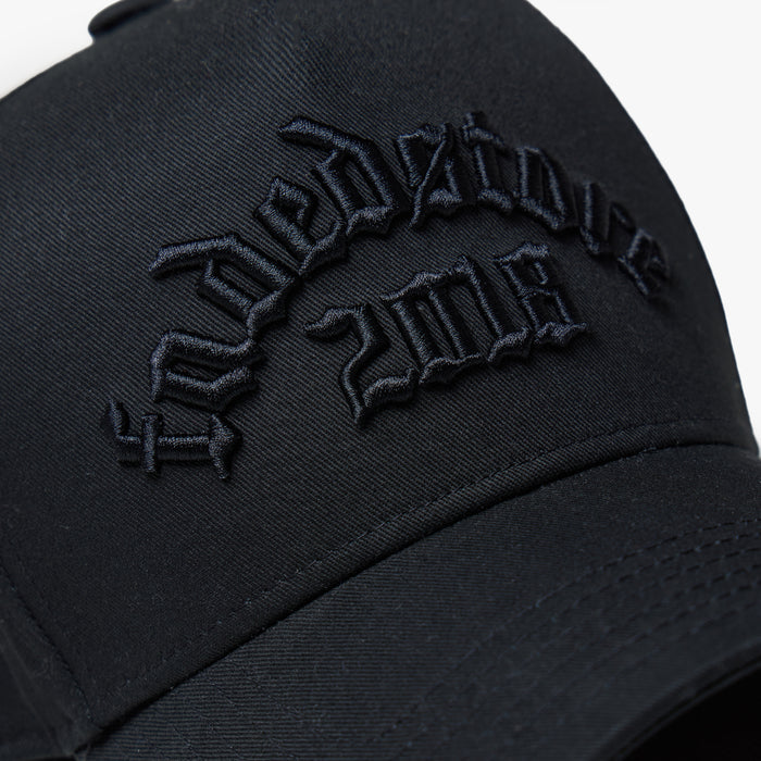 Faded Gothic Cap | Black