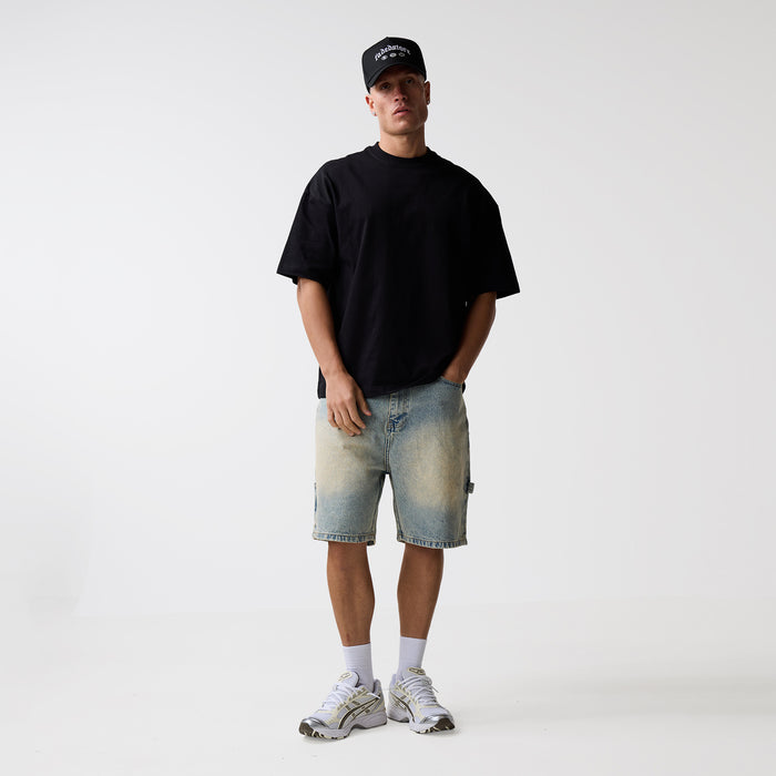 Faded Gothic Icon Cap | Black