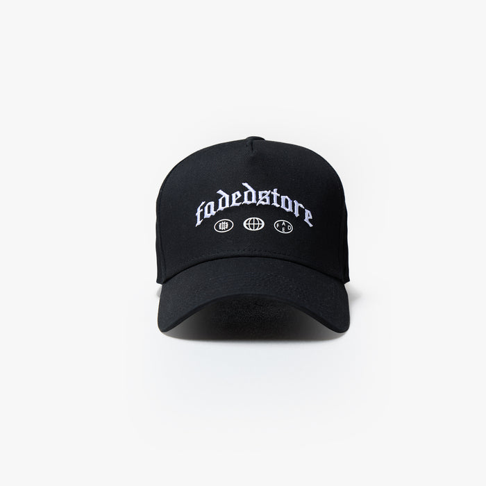 Faded Gothic Icon Cap | Black