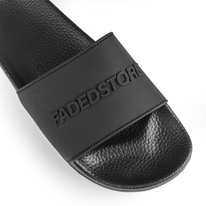 Faded Store Sliders | Black