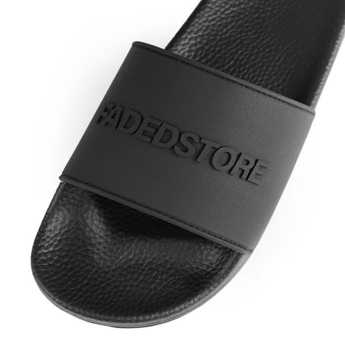 Faded Store Sliders | Black