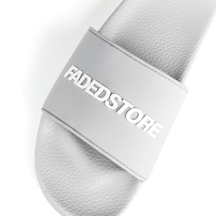 Faded Store Sliders | Grey
