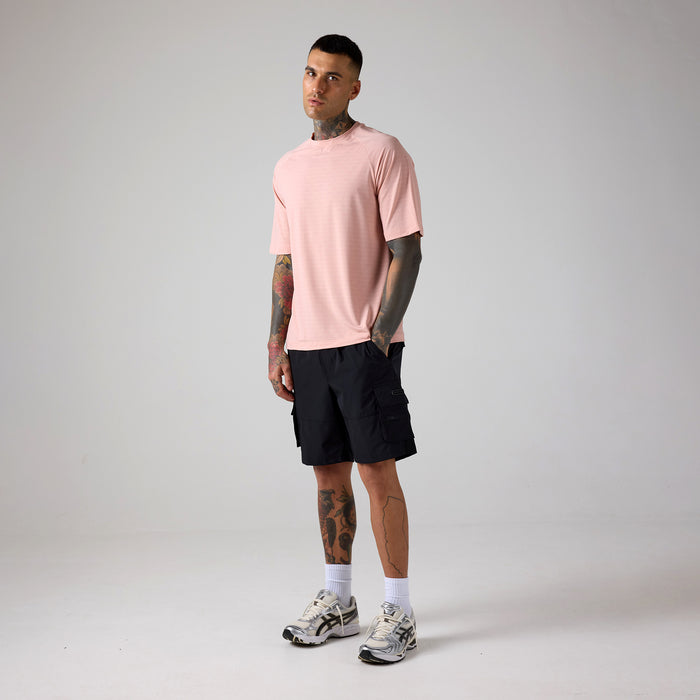 FS Box Fit Tech T-Shirt | Coral