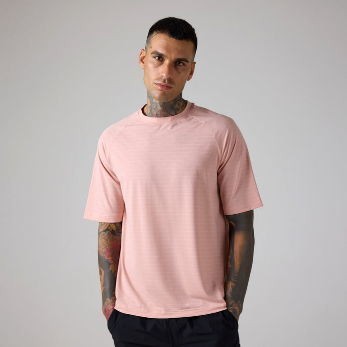 FS Box Fit Tech T-Shirt | Coral