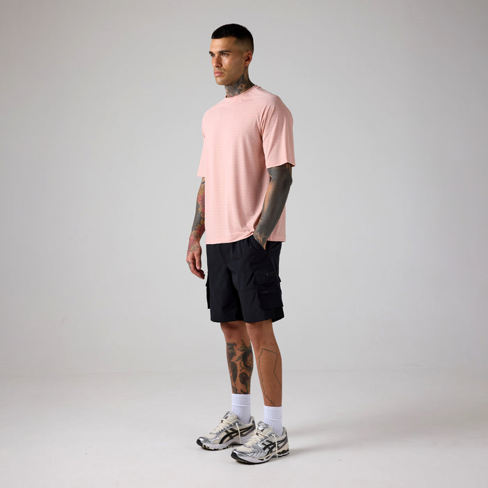 FS Box Fit Tech T-Shirt | Coral