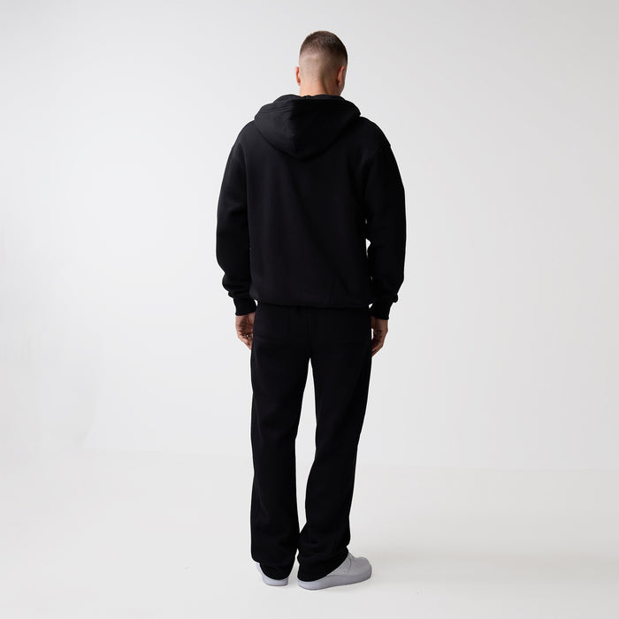 Full Zip Hoodie | Black