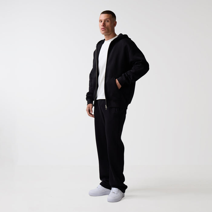 Full Zip Hoodie | Black