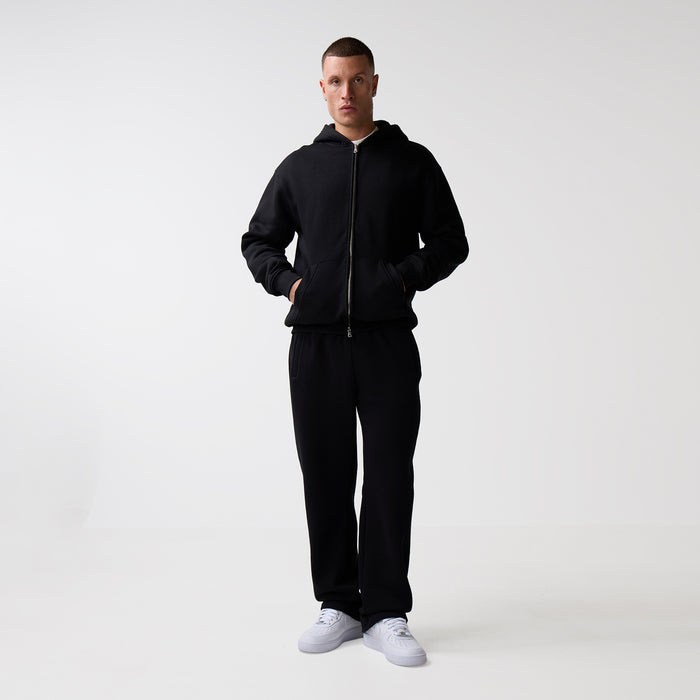Full Zip Hoodie | Black