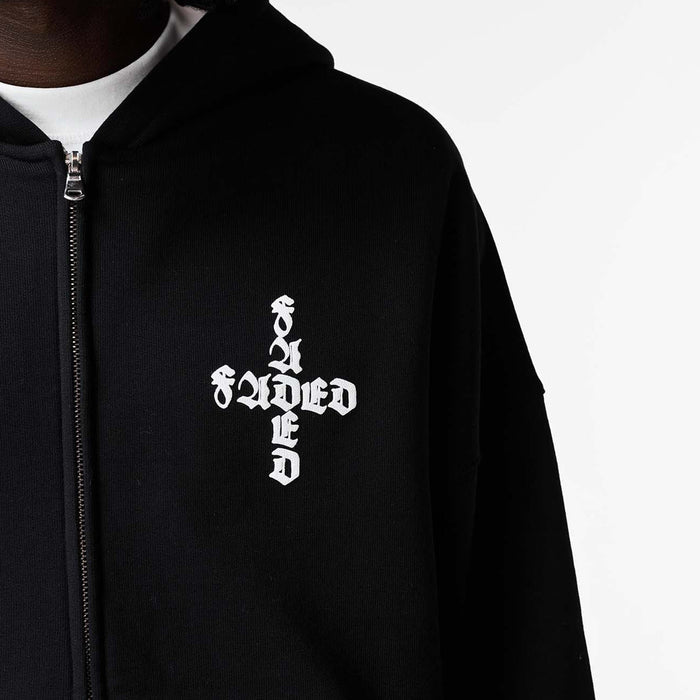 Gothic 2.0 Full Zip Hoodie | Black