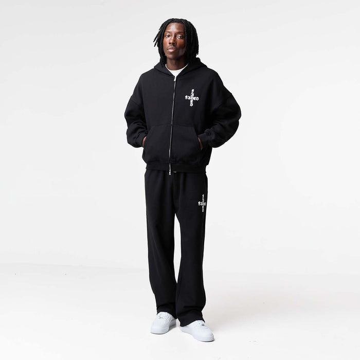 Gothic 2.0 Full Zip Hoodie | Black