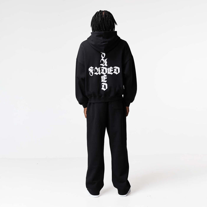 Gothic 2.0 Full Zip Open Hem Tracksuit | Black