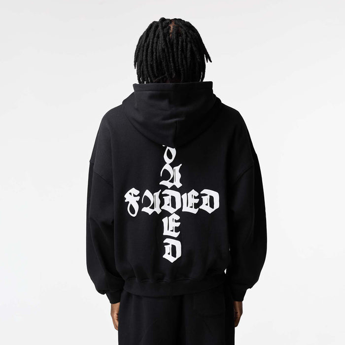 Gothic 2.0 Full Zip Open Hem Tracksuit | Black