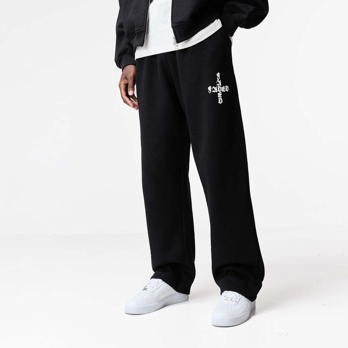 Gothic 2.0 Full Zip Open Hem Tracksuit | Black