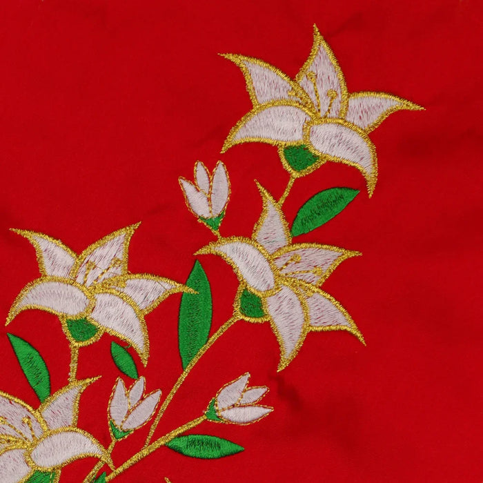 Gothic chasuble adorned with sacred embroidery