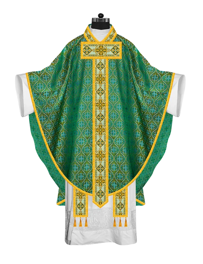 OGEE / GREEN / DIAMOND LACE