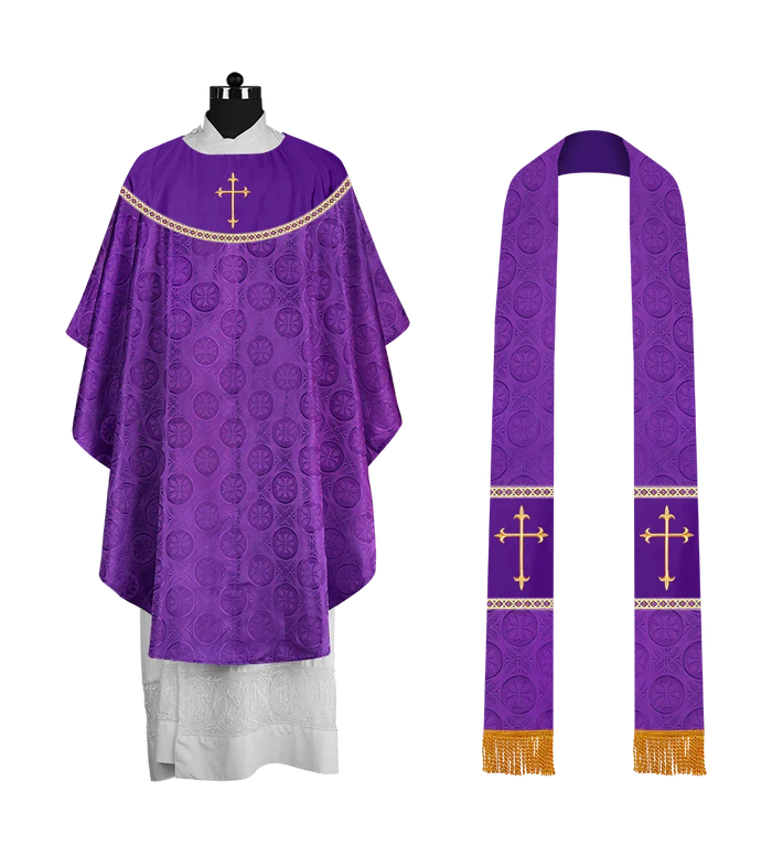 Color Trims / Round Yoke / Violet