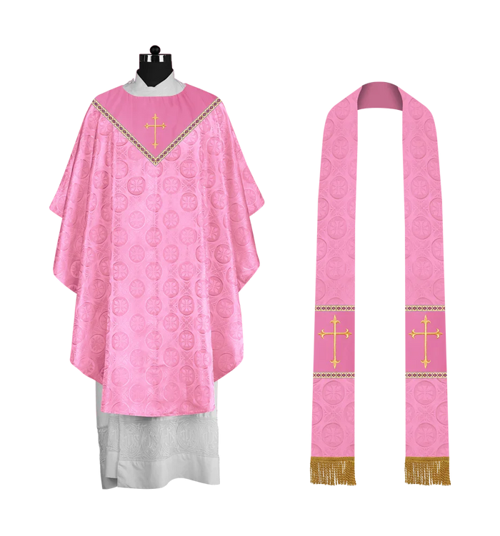 Color Trims / V Yoke / Rose