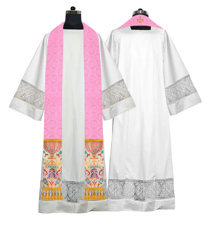 Handmade Liturgical Stole in Coronation Tapestry