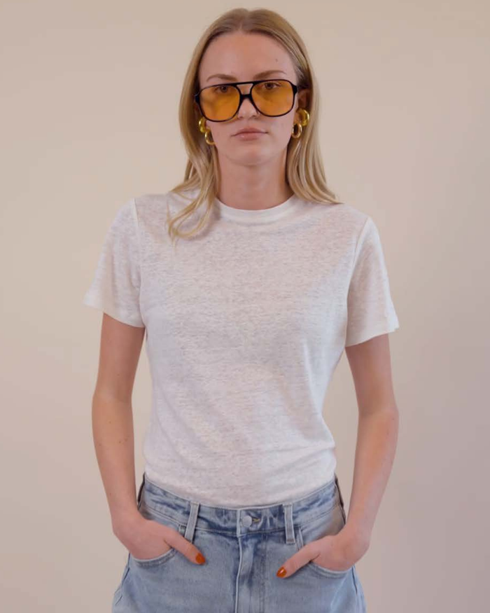 Harlow HIGH WAISTED BARREL JEANS Blue by Artemis