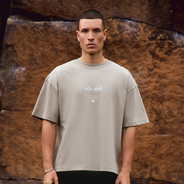Ibiza Hills T-Shirt | Taupe