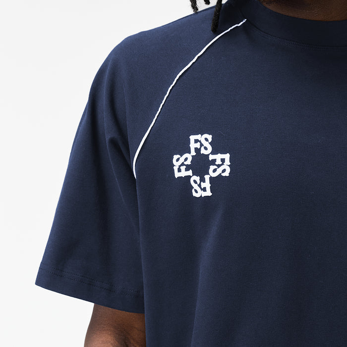 Jersey Football T-Shirt | Navy