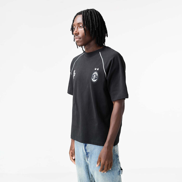 Jersey Football T-Shirt | Washed Black