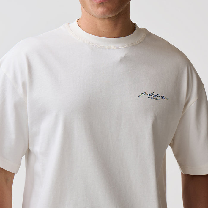 Kinda Busy T-Shirt | Chalk