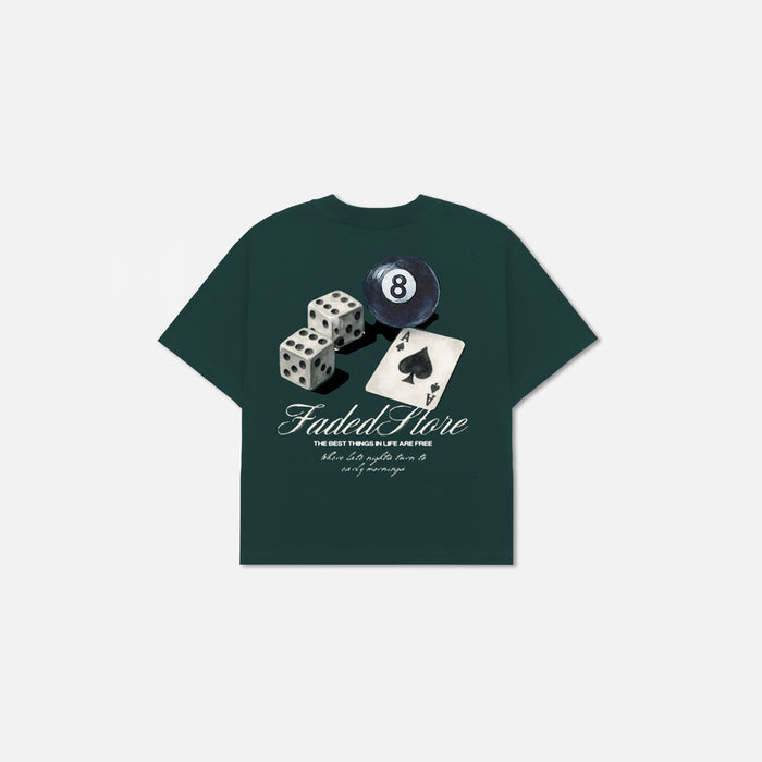 Late Nights T-Shirt | Forest Green