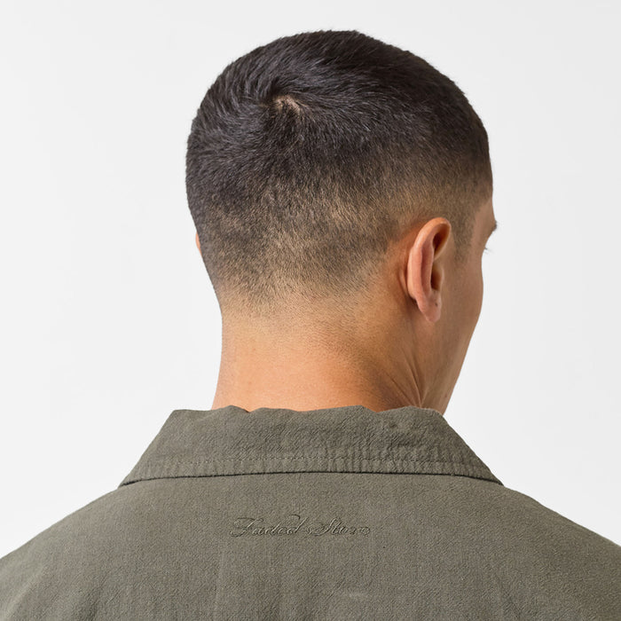 Linen Shirt | Olive