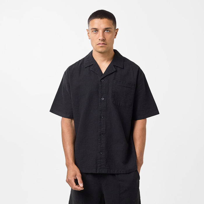 Linen Twinset | Black