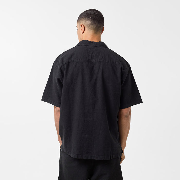 Linen Twinset | Black