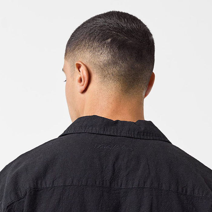 Linen Twinset | Black