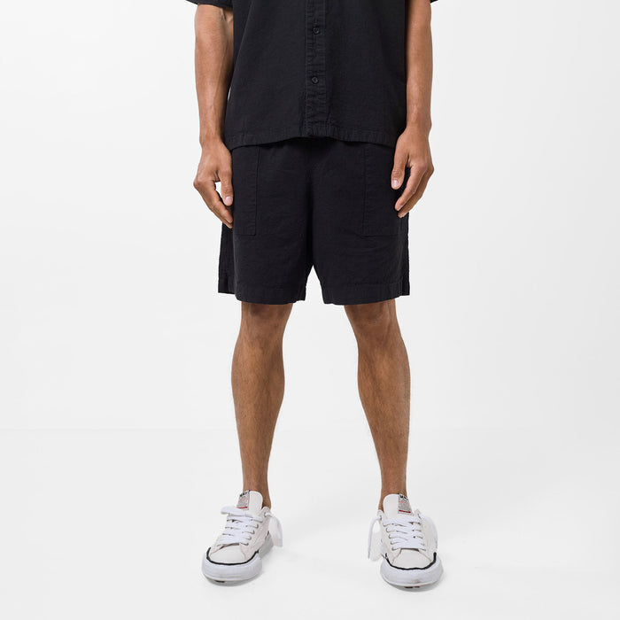 Linen Twinset | Black