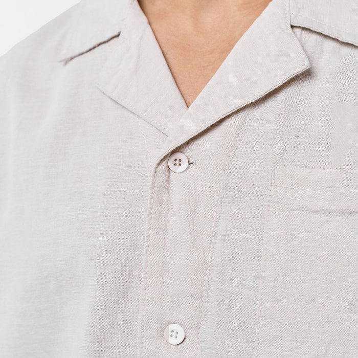 Linen Twinset | Stone