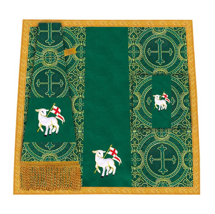 Liturgical Altar Mass Set with adorned motif
