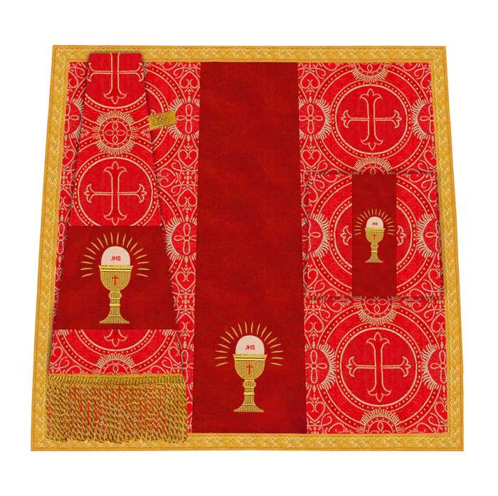 Liturgical Altar Mass Set with adorned motif
