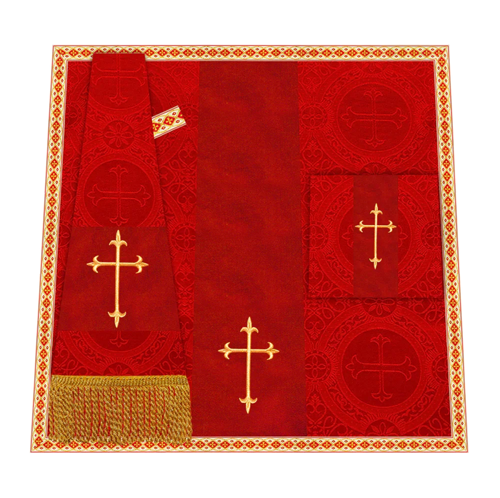 Damask / Western Cross / Red